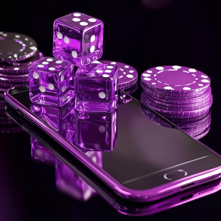 Tampilan antarmuka Dice Game di platform nusantara 4d dengan dadu virtual dan pilihan taruhan